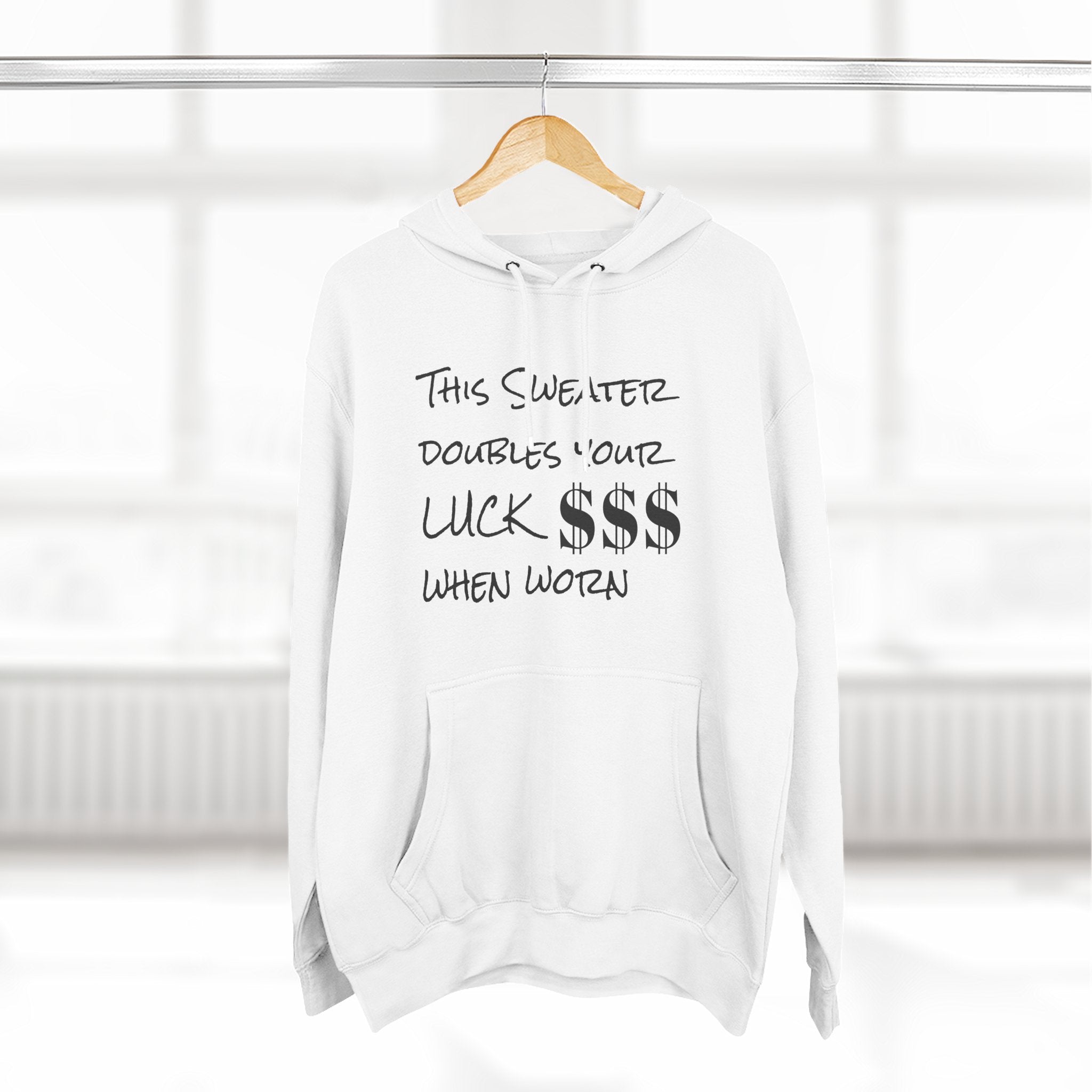 Lucky Charm Fleece Hoodie - Double Your Luck