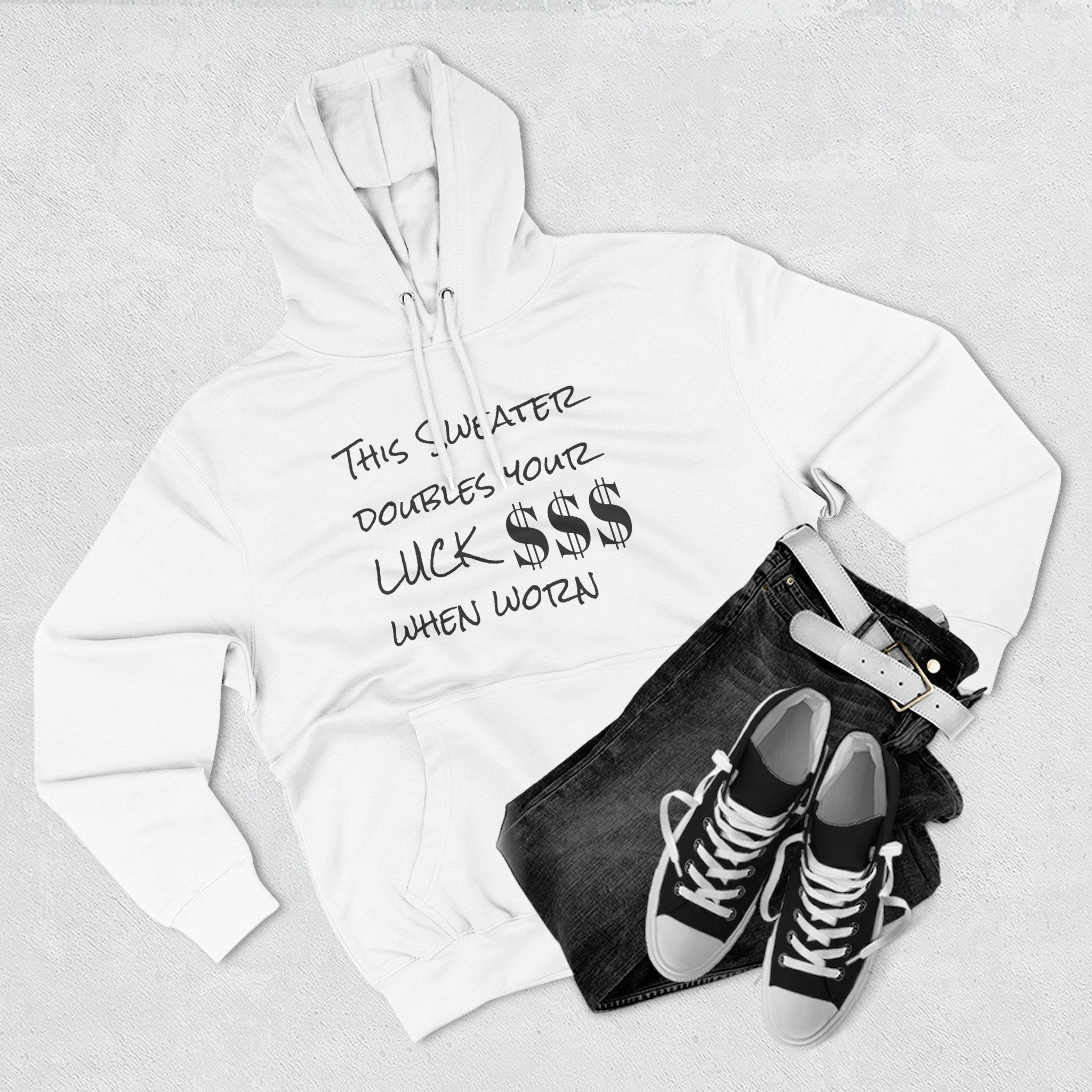 Lucky Charm Fleece Hoodie - Double Your Luck
